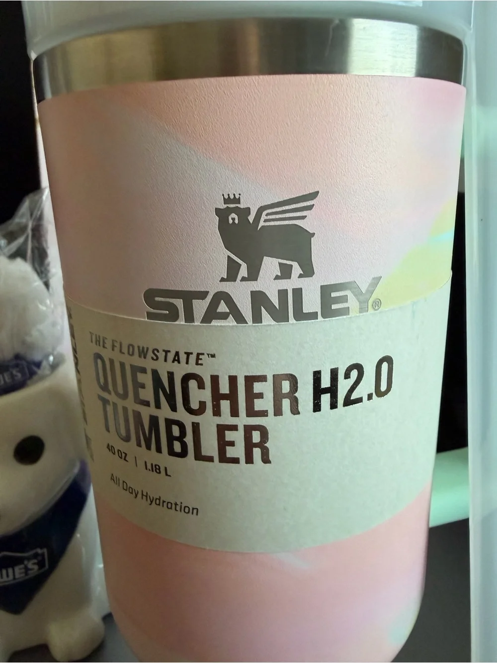Stanley Quencher H2.0 Tumbler - Pastel Pink Multicolor RARE colors - Picture 3 of 8